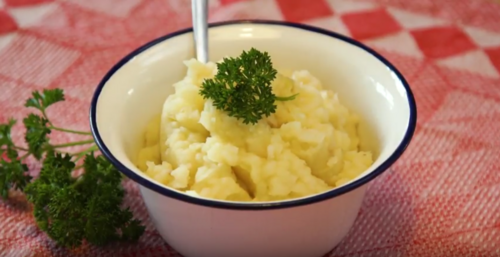 Knolselderij aardappelpuree