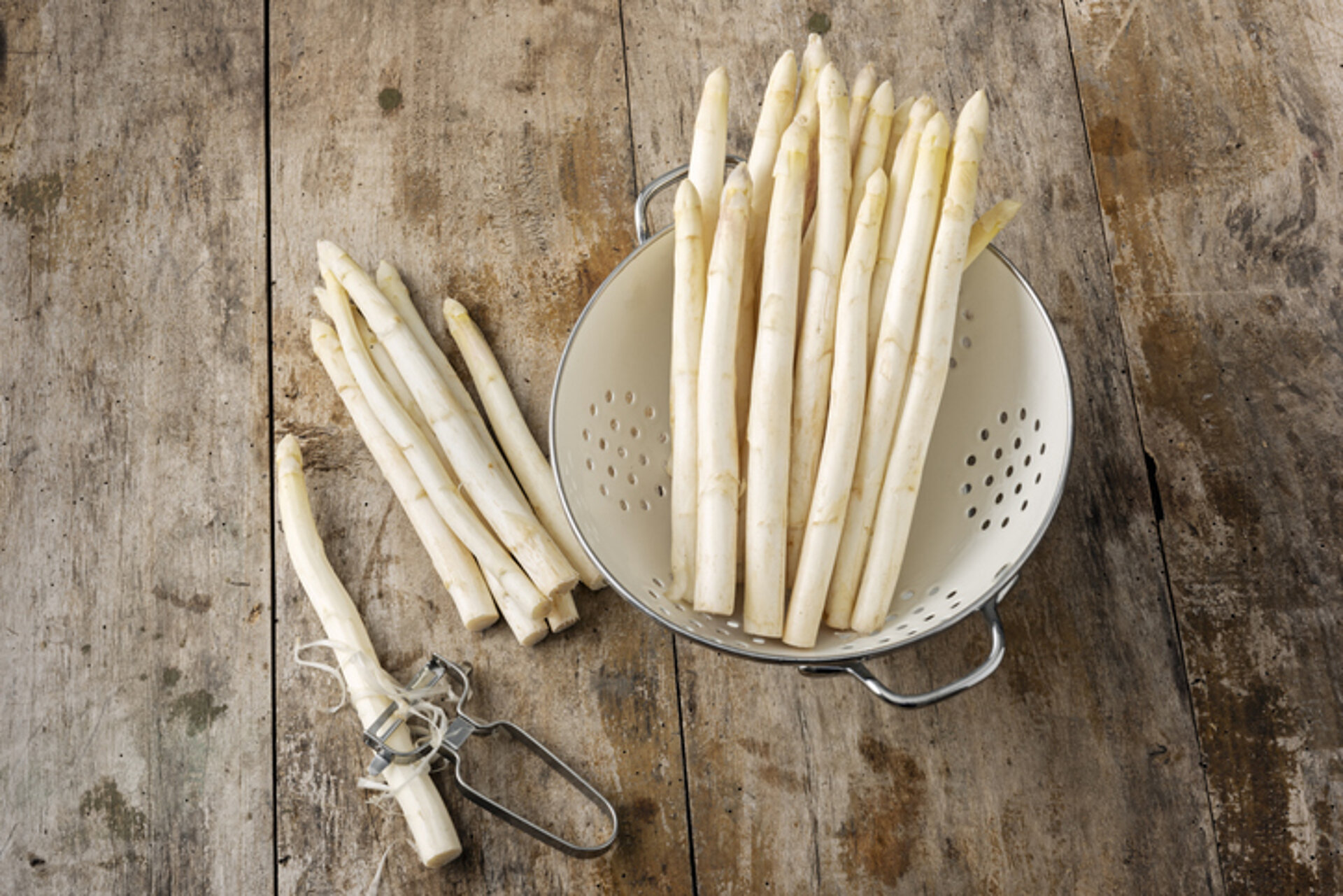 Witte asperges Witte asperges