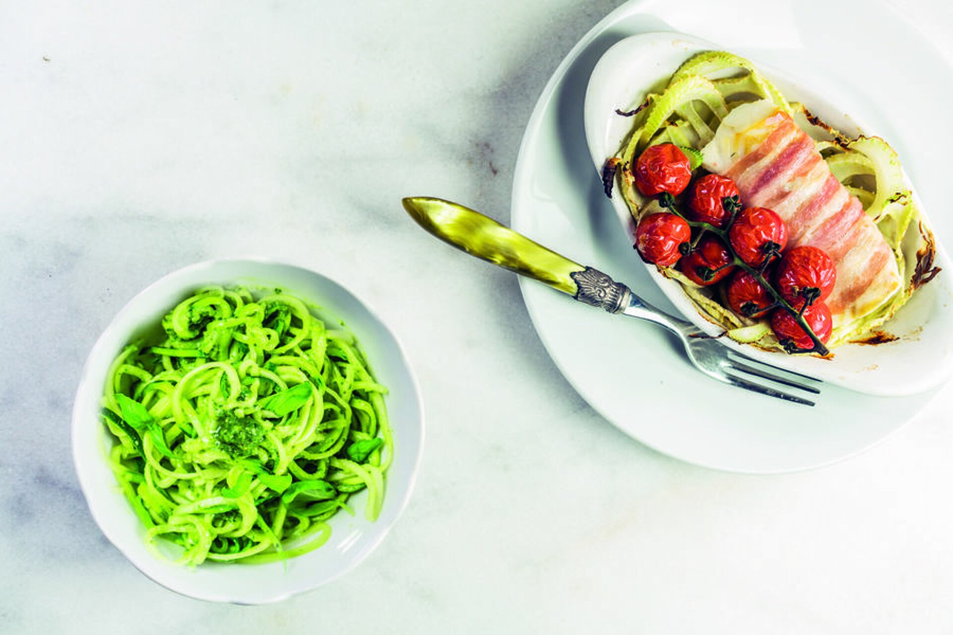 Courgetti met kab eljauw uit Diates type 2? Maak jezelf beter