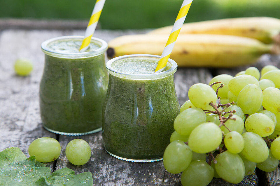 Groene druivensmoothie