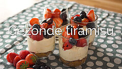 Gezonde tiramisu