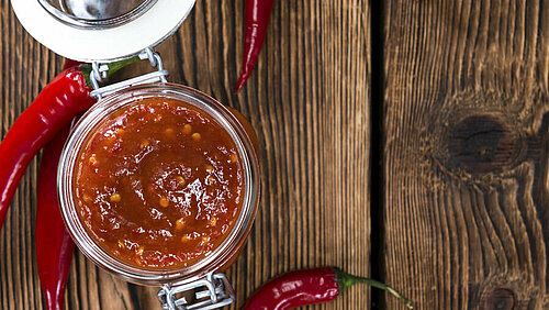 Zoete chilisaus Zoete chilisaus