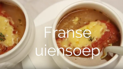 Franse uiensoep