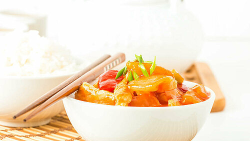 Kip Sweet & Sour homemade Homemade chicken Sweet and Sour
