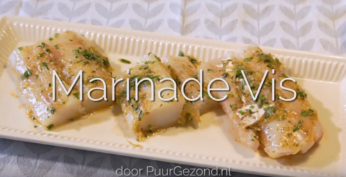 Marinade voor vis