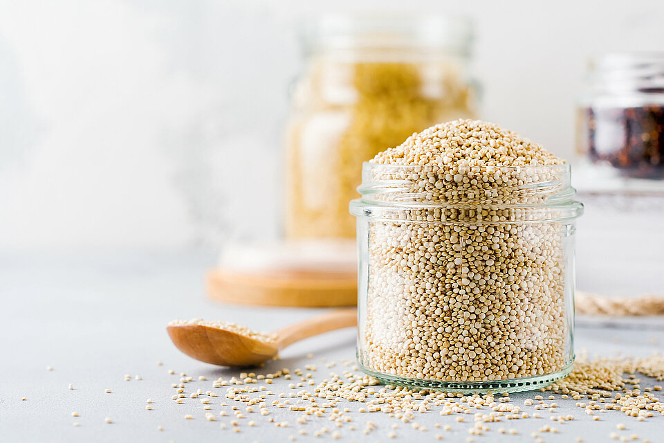 pot met quinoa