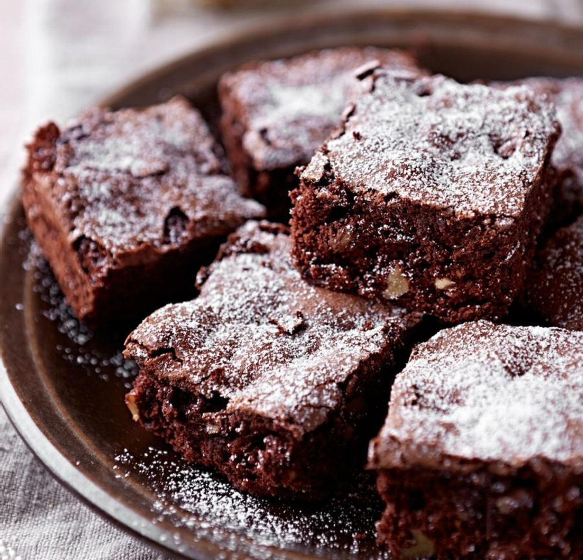 No bake Dadelbrownie met sinaasappel en kokos