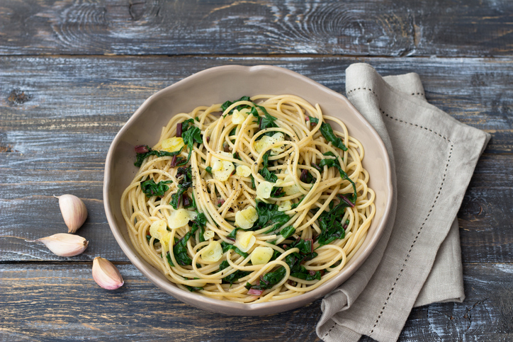pasta met palmkool