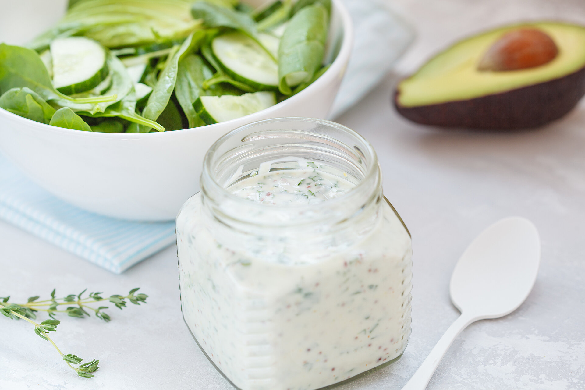 Yoghurtdressing Hoe maak je yoghurtdressing
